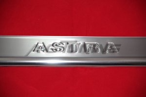 Opel Astra H HB Krom Kapı Eşiği Tk 2004 Üzeri Paslanmaz Çelik