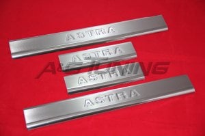 Opel Astra H HB Krom Kapı Eşiği Tk 2004 Üzeri Paslanmaz Çelik