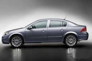 Opel Astra H SEDAN Krom Cam Çıtası 2008 Üzeri 4Prç Paslanmaz Çelik