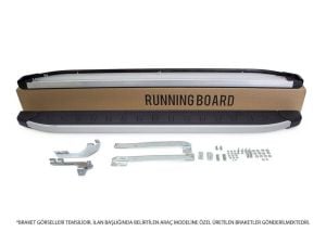 OMSA Opel Vivaro 3 Proside Yan Basamak Alüminyum Uzun Şase 2017 ve Sonrası