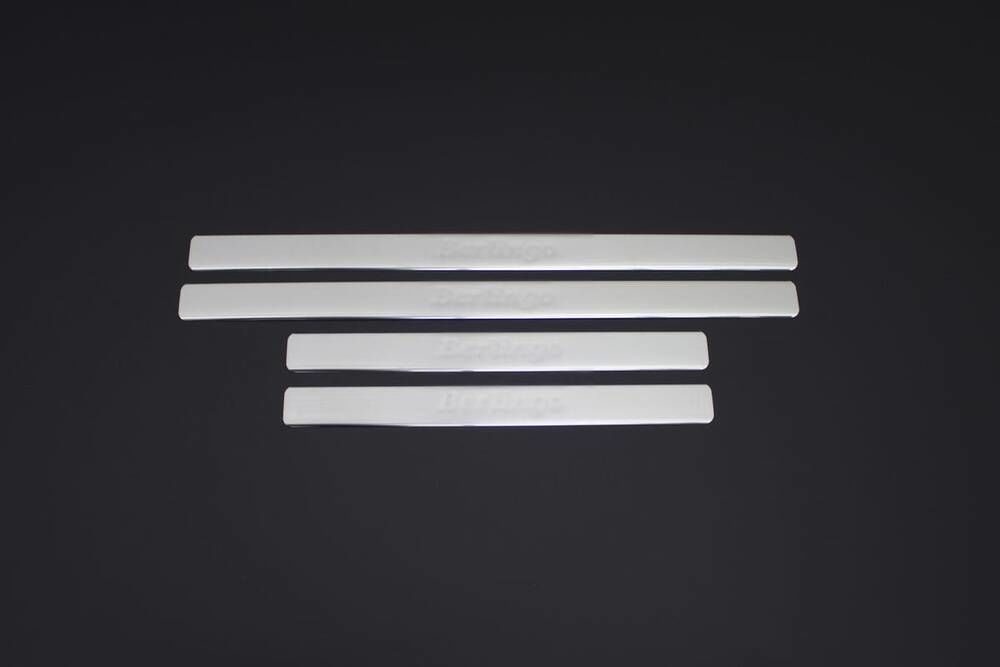 OMSA Citroen Berlingo Krom Kapı Eşiği 4 Parça 2008-2018 Arası