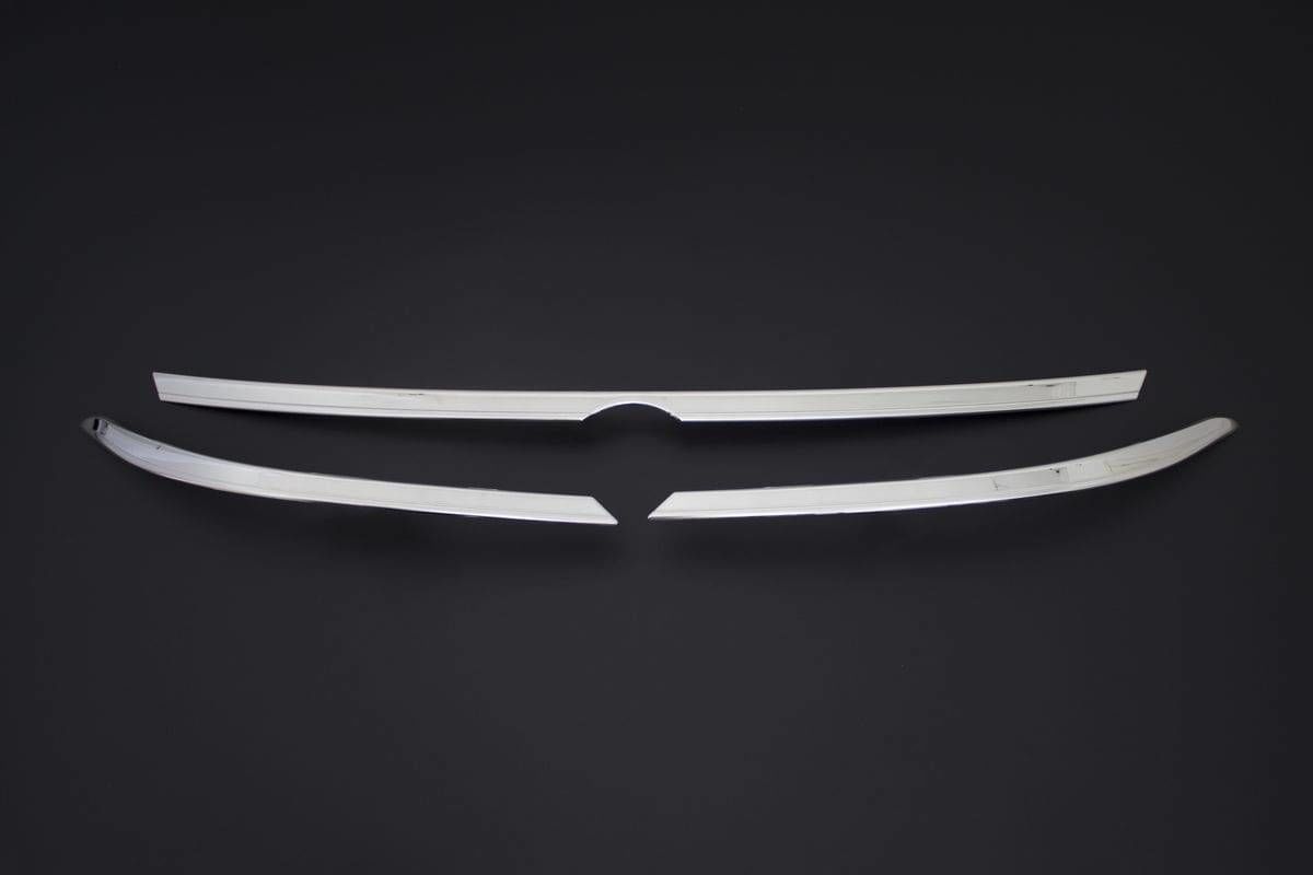 OMSA VW Passat B8 Krom Far Üstü Çıta 3 Parça 2015-2019 Arası