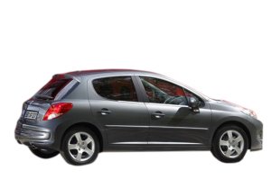 Peugeot 207 Krom Cam Çıtası Takımı 4Parça Paslanmaz Çelik