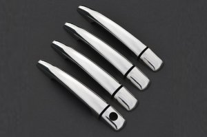 Peugeot 208 Krom Kapı Kolu Tk 2012 Üzeri 4 Kapı Paslanmaz Çelik