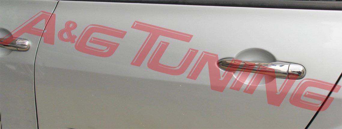 Renault Vel Satis Krom Kapı Kolu 4 Kapı Paslanmaz Çelik 2006 - 2009