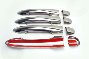 Renault Vel Satis Krom Kapı Kolu 4 Kapı Paslanmaz Çelik 2006 - 2009