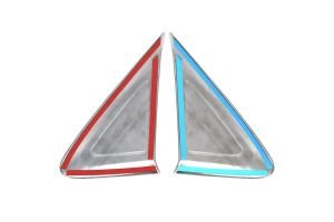 OMSA Mercedes Sprinter W907 Krom Kelebek Cam Yeri 2 Parça 2018 ve Sonrası