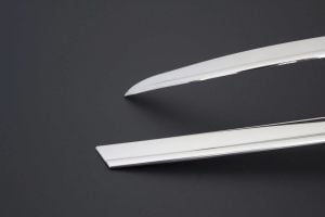 OMSA VW Passat B8.5 Krom Far Üstü Çıta 3 Parça 2019 ve Sonrası