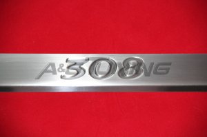 Peugeot 308 Krom Kapı Eşiği 4Prç 2007-2013 Paslanmaz Çelik