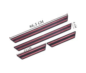 Togg T10x V1 Kapı Eşik Koruması 4 Parça