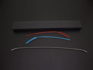 OMSA VW Passat B8.5 Krom Ön Tampon Alt Çıtası 3 Parça 2019 ve Sonrası