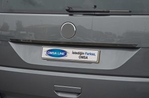 VW T6.1 Caravelle Karbon Bagaj Çıtası Plaka Üstü 2020 ve Sonrası