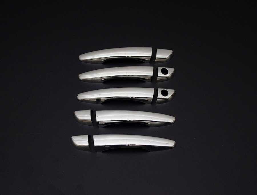 OMSA Citroen Berlingo 3 Krom Kapı Kolu 5 Kapı 2 Adet Delik Çift Sürgü 2019 ve Sonrası