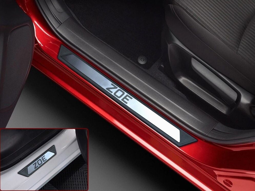 Renault Zoe 2012- 2020 Kapı Eşik Koruması 4 Parça