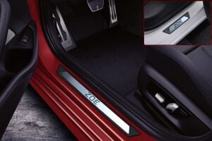 Renault Zoe 2012- 2020 Kapı Eşik Koruması 4 Parça