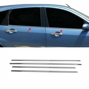 Ford Focus 1 SEDAN Krom Cam Çıtası Tk 1998-2005 4Prç Paslanmaz Çelik