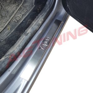 Peugeot Partner Tepee Krom Kapı Eşiği 2008 Üzeri Paslanmaz Çelik