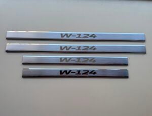 Mercedes W214 Krom Kapı Eşiği Takımı 1984-1995 Paslanmaz Çelik