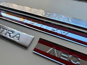 Opel Vectra B Krom Kapı Eşiği 4Prç. 1995-2003 Arası P.Çelik