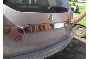 Dacia Duster 2010-2018 Arası Krom Bagaj Çıtası Paslanmaz Çelik