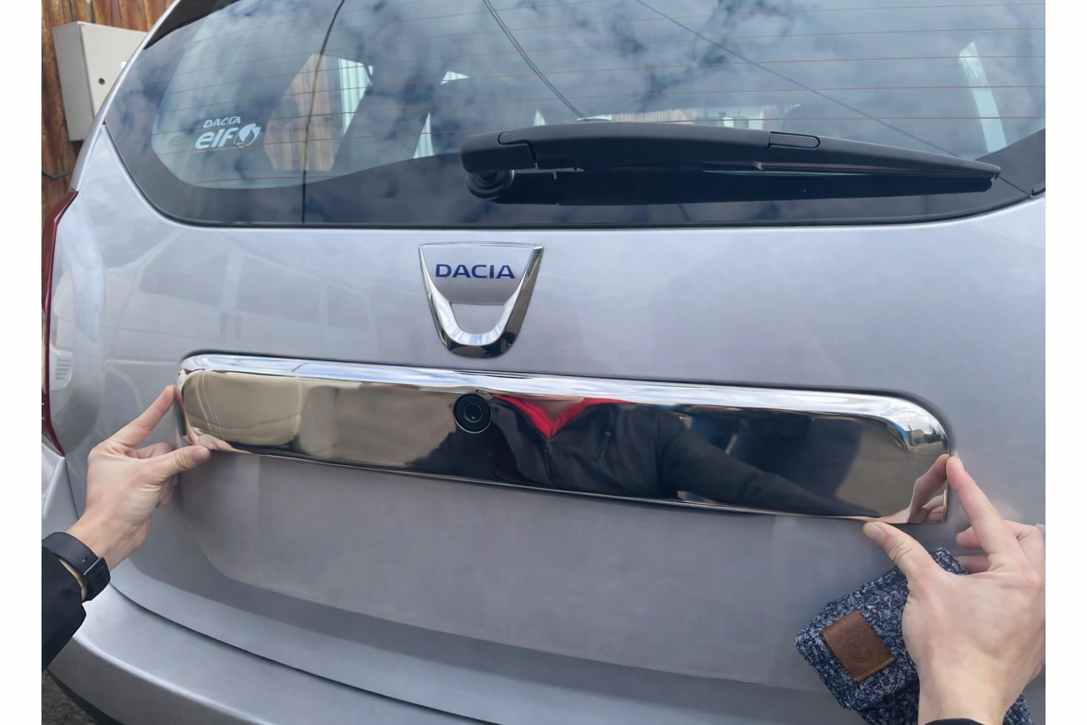 Dacia Duster 2010-2018 Arası Krom Bagaj Çıtası Paslanmaz Çelik