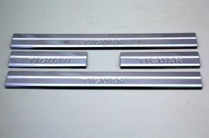 Volkswagen Tiguan Krom Kapı Eşiği Tk 2016 ve Üzeri Paslanmaz Çelik