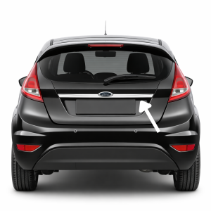 Ford Fiesta 2009-2017 Arası Krom Bagaj Çıtası Paslanmaz Çelik