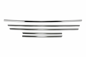 Ford Custom 2012-2017 Arası Krom Ön Tampon Çıtası 5 Parça