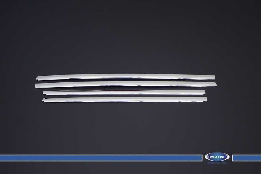 OMSA Citroen C3 HB Krom Cam Alt Çıtası 4 Parça  2002-2009 Arası