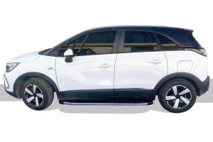 OMSA Opel Crossland X Blackline Yan Basamak Krom 2017-2020 Arası