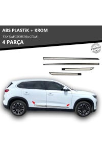 TOGG T10X YAN KAPI KORUMA ÇITASI PLASTİK + KROM