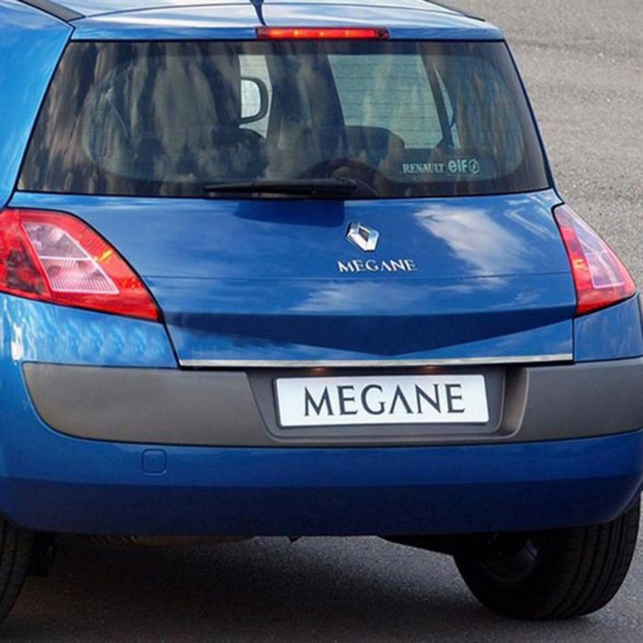 R. Megane 2 HB Krom Bagaj Alt Çıta 2004-2010 Paslanmaz Çelik