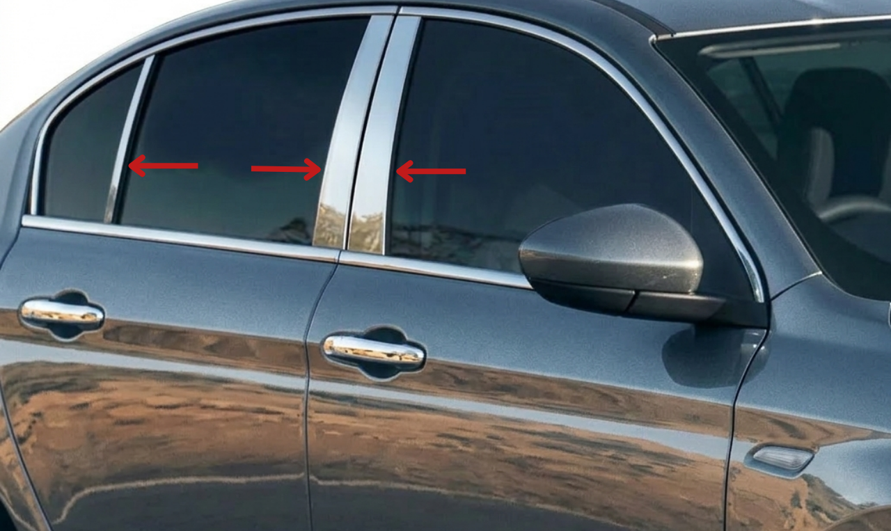 Fiat Egea SD/HB 2015 Üzeri Direk Nikelajı 6 Parça