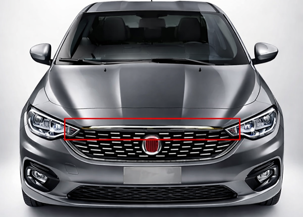 Fiat Egea 2015 Üzeri Krom Ön Kaput Çıtası 1 Parça (SD/HB/SW)