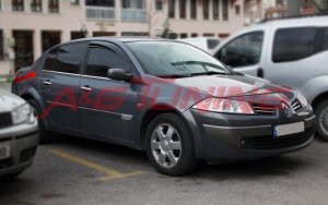 R. Megane 2 SEDAN Krom Cam Çıtası Tk 2004-2010 Paslanmaz Çelik