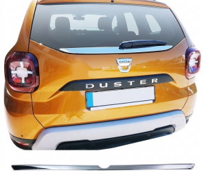 Dacia Duster 2010-2018 Arası Krom Bagaj Camı Alt Çıtası