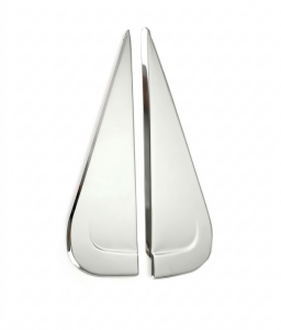 Dacia Duster 2010-2018 Arası Arka Kelebek Krom Cam Yeri 2 Parça