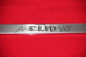 Renault Clio 2 Symbol Krom Kapı Eşiği 1999-2009 Paslanmaz Çelik