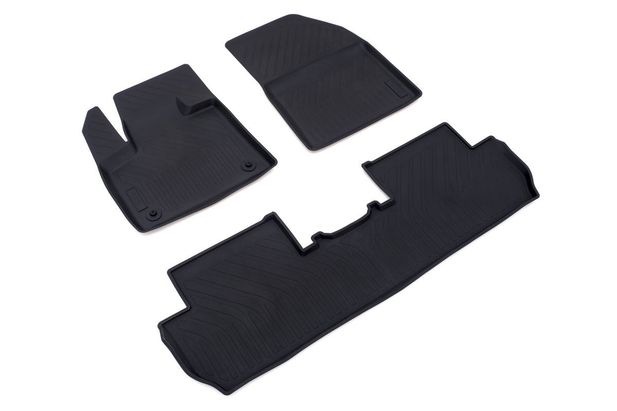 Rich Peugeot 3008 GT-Line 4D Paspas Siyah 3 Parça 2016-2024 Arası