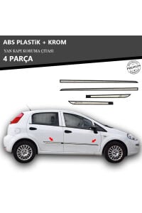 FIAT PUNTO YAN KAPI KORUMA ÇITASI PLASTİK + KROM