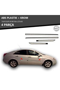 NİSSAN PRİMERA 2003 ÜZERİ YAN KAPI KORUMA ÇITASI PLASTİK + KROM