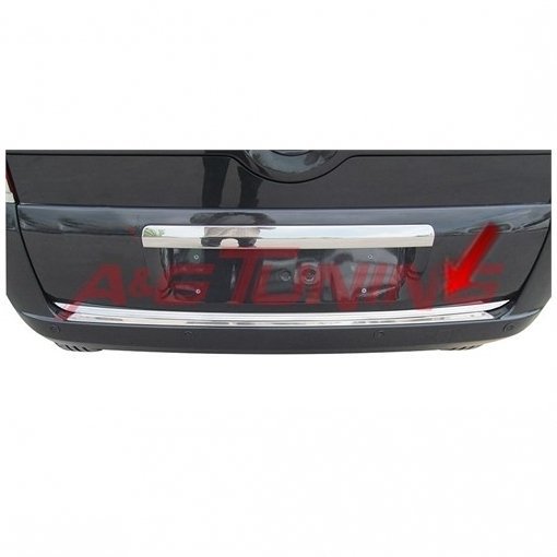 Peugeot Bipper Krom Bagaj Alt Çıtası Formlu 2008 Üzeri Paslanmaz Çelik