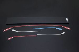 OMSA VW T6.1 Caravelle Krom Ön Panjur Alt Çıtası 5 Parça 2020-2023 Arası