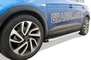 OMSA Opel Grandland X Blackline Yan Basamak Alüminyum 2017 ve Sonrası