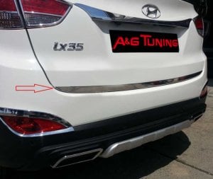 Hyundai ix35 Krom Bagaj Alt Çıta Formlu 2010-2015 Arası