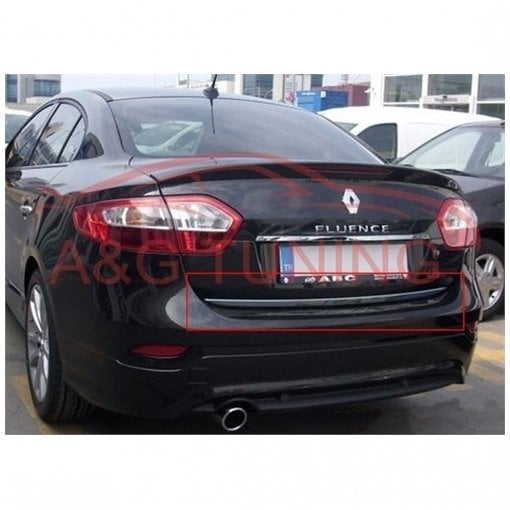 Renault Fluence Krom Bagaj Alt Çıta Formlu 2010 Üzeri Paslanmaz Çelik