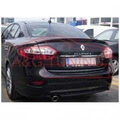 Renault Fluence Krom Bagaj Alt Çıta Formlu 2010 Üzeri Paslanmaz Çelik
