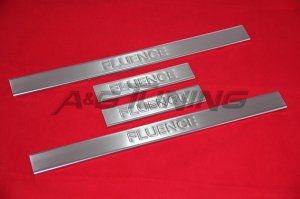 Renault Fluence Krom Kapı Eşiği Tk 4 Kapı Paslanmaz Çelik