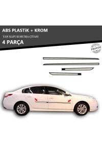 RENAULT LATİTUDE YAN KAPI KORUMA ÇITASI PLASTİK + KROM
