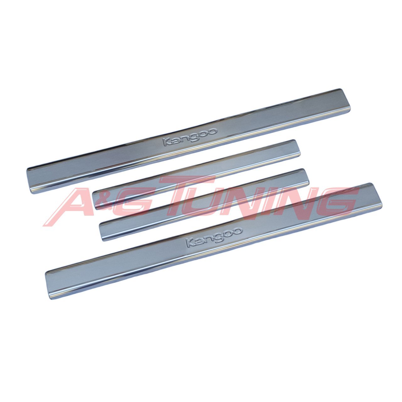 Renault Kangoo Krom Kapı Eşiği Takımı 2008 Üzeri Paslanmaz Çelik